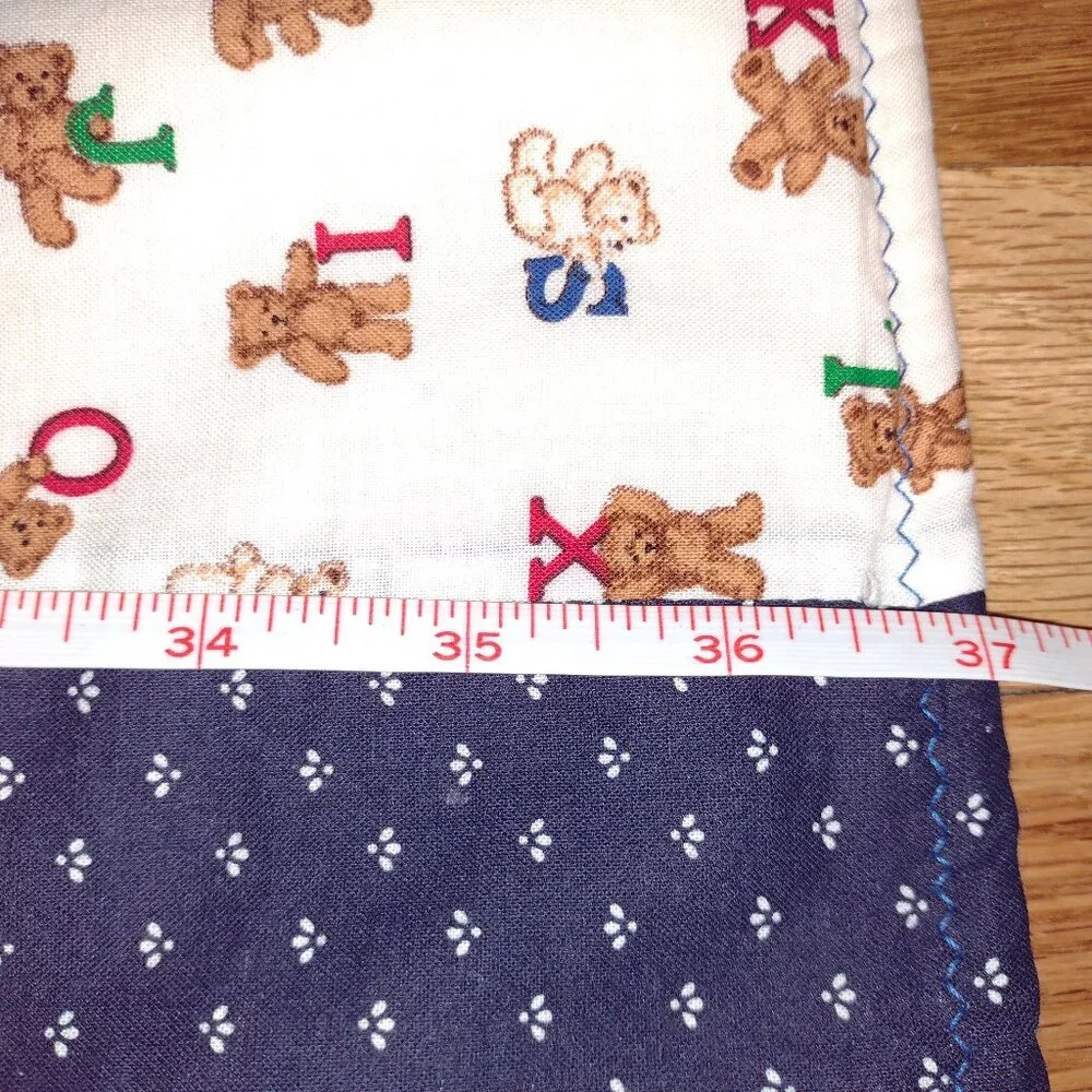 New handmade weighted Baby Blanket with cute Bears